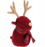 Home Styling Collection rénszarvas ütköző, piros, karácsonyi dekoráció (8721037046992)