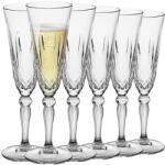 RCR Dallam pezsgős poharak, 160ml, 6db, kristályüvegből (8007815256006)