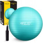 4FIZJO Gimnasztikai Labda, Size 65cm, rehabilitációhoz, pumpával, mentazöld (Piłka gimnastyczna Reh Ball 65 cm)
