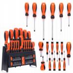 Kraft&Dele Csavarhúzó Készlet, 50db, mágnessel, Torx KD10950 (KD10950)