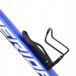 ROCKBROS kerékpáros kulacs kosár, fekete, alumínium (2009-14BBK)