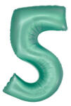 Godan Mint Matt, Menta 5-ös szám fólia lufi 76 cm NETMLG158571 (NETMLG158571)