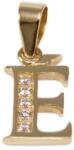 Ékszershop Köves É betű arany medál (1331981)