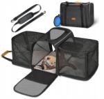 Morpilot nagy macska kutya hordtáska, összecsukható, tál szett (810074384780)