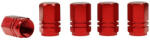 Carmotion Szelepsapkák, hatszögletű alumínium 5 db, piros - Carmotion
