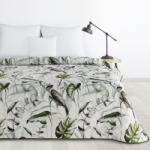 Takoy Cuvertură din catifea ELLEN 170x210 cm matlasată cu imprimeu frunze monstery DESIGN 91