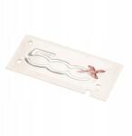 Fiat 500X 2015- embléma, 13cm hosszú, 6cm széles