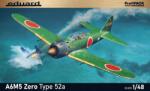 Eduard A6M5 Zero Type 52a, 1/48 skála modell, jelölési lehetőségek, matricák