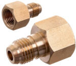 Technic Nitrogén reduktor adapter 1/4" belső menet - 1/4" külső menet, SAE