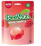 Amos Sweets Peelerz Hámozható Málna Ízű Gumicukor Valódi Gyümölcstartalommal 65g