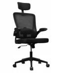 Lvn System Ergo Lite irodai szék, fekete (LV2115)
