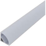 AVIDE Alu Profil "V" 15.8X15.8Mm Sarok Opál Búrával 1M (AAP-C-1M-S-MK)