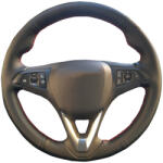  Opel Opel Crosslnad, Grandland bőr kormányvédő - méretpontos, varrható kivitel fekete (KVOP5C)