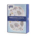 XKKO Kapucnis takaró Xkko 120 x 120 cm ezüst (1683)