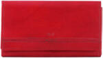 Sylvia Belmonte MPS100 piros bőr női pénztárca