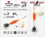 Perfekt Forgó Vibe, MYT-LOV Nr. 2, 6, 9gr, FSFC, ragadozó halakhoz (SR2RDF)