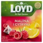 LOYD tea, málna-citrom, piramis, 20 tasak (5900396031570)