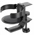 Creativo Non-invazív fülhallgató tartó, ital, kávé, hátizsák, táska, fekete (CR-UC-S7-CZ)