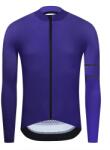  Ykyw kerékpáros pulóver, Size XL, lila színátmenetes, thermal, gyapjú (YTJZ742-purple-colourburn2-XL)