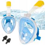  Búvármaszk Összecsukható Teljes Arcú S/m Kék (KX6131)