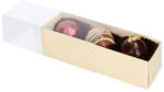 Cake-Masters bonbon doboz, pezsgőszín, 3 db-os, 9, 5×3 cm (11550)