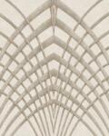 Marburg Bézs vinil tapéta, geometrikus minta (4001860322550)
