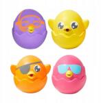 TOMY Toomies fürdőtojás, 4 db, vízpermetező, vicces arcok (E72818)