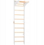 Rinagym Gimnasztikai létra, állítható rúddal, fa, 230×58×70cm (5903206628038)