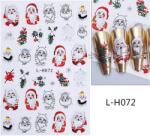 Everin Sticker decor unghii model iarna/Craciun L-H072 - Everin (L-H072)