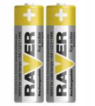 RAVER Solar NiMH AA R6 Bliszter, 2db (8592920007839)