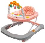 New Baby bébijáróka, szilikon kerekek, Forest Kingdom Pink (41914)