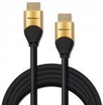 Qoltec Hdmi 2.1 Qoltec Ultra High Speed kábel 8K 60Hz 5m Gold 26AWG PS5 és Xbox készülékekhez (50357)