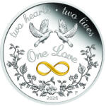  One Love" 2026 - 1 Oz - ezüst ajándék érme