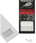 Mistrall Horgok, Method Feeder No. 12, 0, 20mm, 8db, barna (AM-6000078)