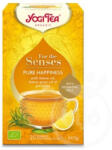 YOGI TEA ® Bio tea az érzékeknek - Tiszta boldogság - 17x ( Kiszerelés: 17x )