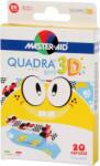 Master-Aid Quadra 3D boys sebtapasz - 20x ( Kiszerelés: 20x )