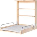 Roba Falra Szerelhető Pelenkázó Alátét Polcokkal, natúr, 78×67×76, 5cm (2352)