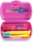 CURAPROX TravelSet Utazó készlet pink - 1x ( Kiszerelés: 1x )