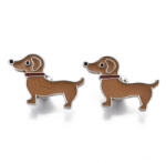  Tacskó Kutya (16) Tűzzománc Brosstű Bross Kitűző 23x33mm