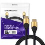 Qoltec Hdmi kábel v2.1 Ultra high speed 8K 60Hz 28AWG Gold 3m (50356)