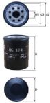 MAHLE Filtru hidraulic, cutie de viteze automata MAHLE HC 174 (HC 174)