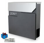 S3695 cutie poștală antracit + inox Oțel inoxidabil/ Antracit Da (2173K22869)