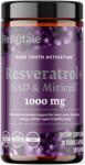 GNC Suport anti-aging la nivel celular ResVitale Resveratrol + NAD & Miricell, 30 capsule, GNC