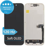 Apple Ecran Soft OLED 120Hz pentru iPhone 16 Pro, Sticlă tactilă cu ramă, FixPremium