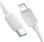 JOYROOM adatkábel (Type-C - lightning, 20W, gyorstöltő, 120cm, törésgátló) FEHÉR Apple IPAD (3rd Generation), IPAD (4th Generation), IPAD mini (S-CL020A14 W)