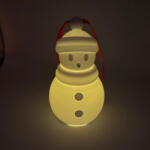 Formarium Világító hóember asztali / karácsonyfadísz cserélhető gyertyával