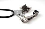 HEPU Pompa apa + Set curea transmisie cu caneluri HEPU PK04950 (PK04950) - automobilus