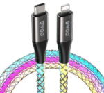 Bwoo CABLU USB-C - LIGHTNING 27W ILUMINAT RGB (GSM183249) - forit