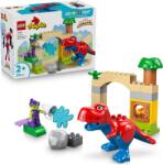 LEGO® DUPLO® Marvel Póki és csodálatos barátai - Dinoszaurusz Spidey-Rex vs. Zöld Manó (10463)