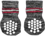 TRIXIE Dog Socks S-M - Меки чорапи за кучета с неплъзгаща се подметка, 2 броя